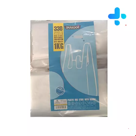 Darkoob Plastic shopping bag with handle 330 pieces
