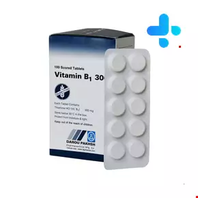 Daru Pakhsh Vitamin B1 300mg  100 tablets
