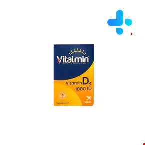 Darupkhsh Vitalmin Vitamin D3 1000 30 Tablets
