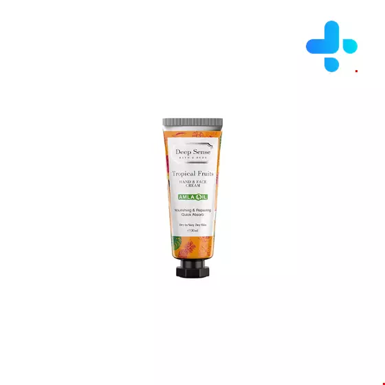 Deep Sense Tropical Moisturizing cream Hand and Face 30 ml