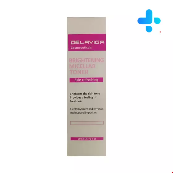 Delaviga Brightening Micellar Toner Skin refreshing  200 ml