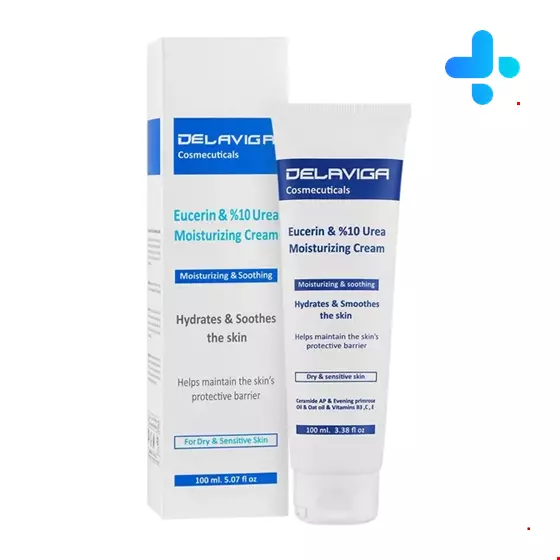 Delaviga Eucerin And 10 Urea Moisturizing Cream  100 ml