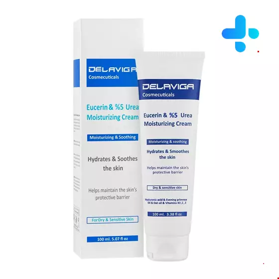 Delaviga Eucerin And 5 Urea Moisturizing Cream  100 ml