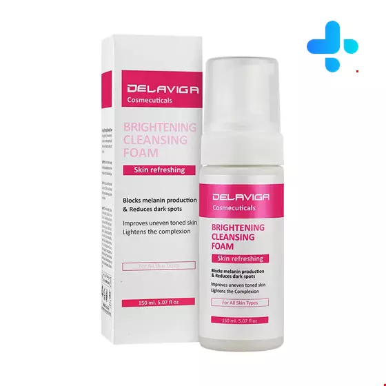 Delaviga Facial Cleansing Foam Suitable For Blemished Skin 150 ml