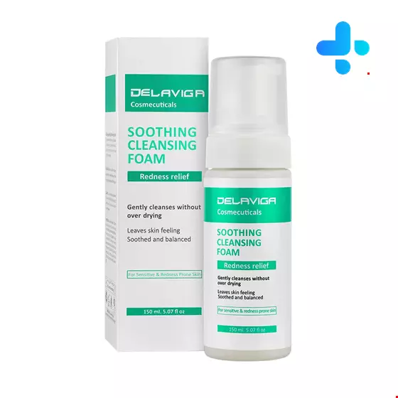 Delaviga Facial Cleansing Foam Suitable For Sensitive Skin