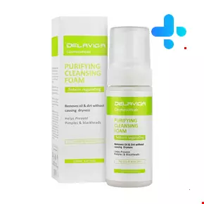 Delaviga Purifying Cleansing Foam Sebum regulating  150 ml