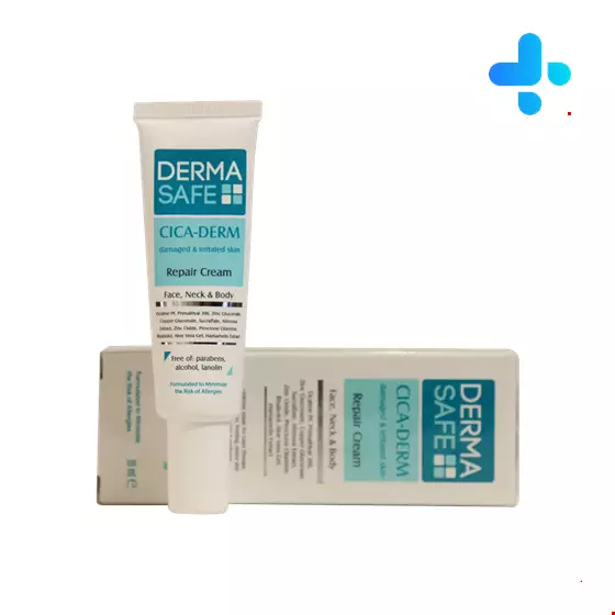 Derma Safe Cica Derm Repaire Cream For Damaged & Irritated Skin 30 Ml