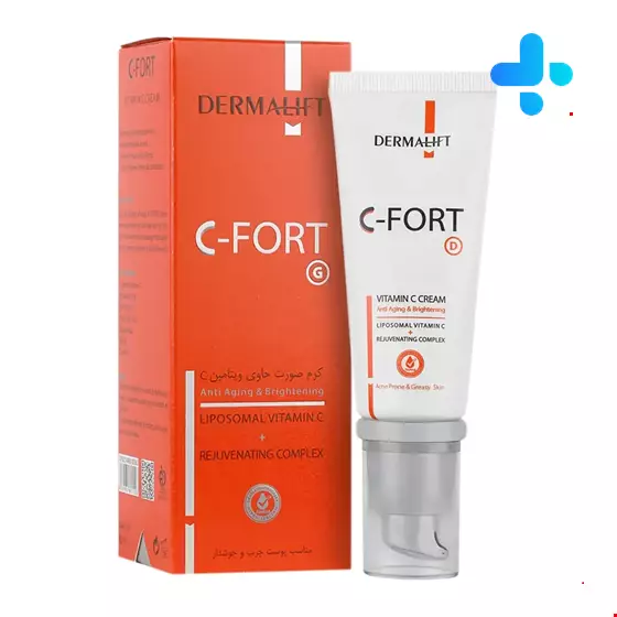 Dermalift C Fort Cream For Acne Prone And Greasy Skin 40 ml