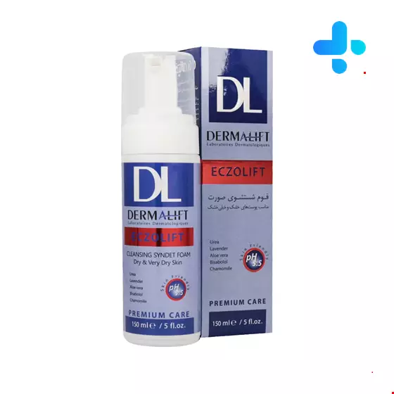  Dermalift Cleaninig Syndet Foam for Dry and Very Dry Skin 150 ml 