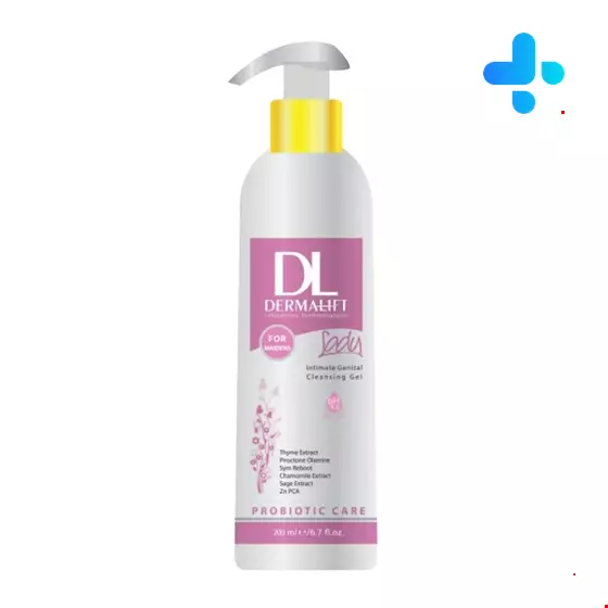 Dermalift Intimate Genital Cleansing Gel For Women 200 ml