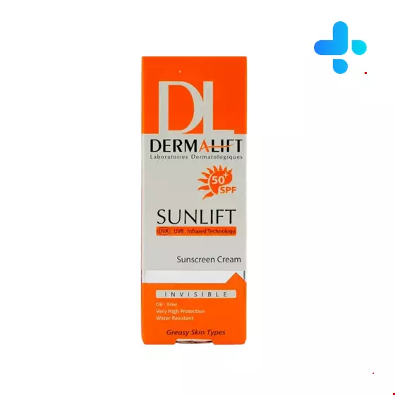 DERMALIFT SunLift SPF 50+ Oil Free Sunscreen Cream 40 ml