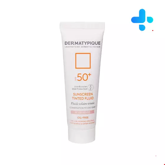 Dermatypique Sunscreen Tinted Fluid For Combination To Oily Skin SPF50  50 ml