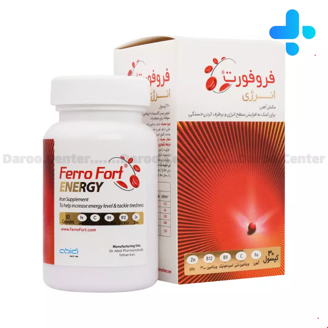 Doctor Abidi Ferro Fort Energy 30 Capsule