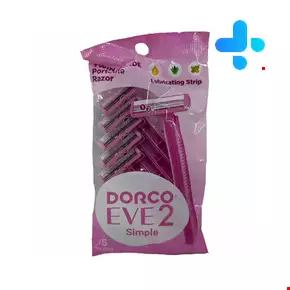 Dorco 2-Edge women's Razor 5 Pcs
