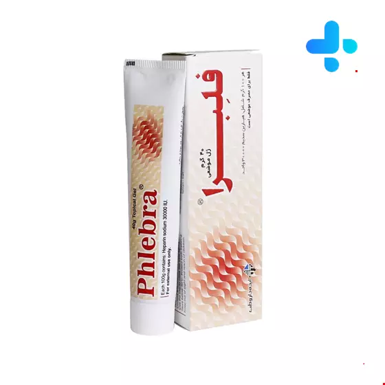 Eadeh Darou Teb Heparin Phlebra Gel 40 g