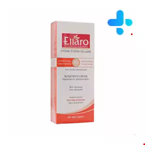 Ellaro Sunscreen Cream SPF 50 For All Skins 50 ml