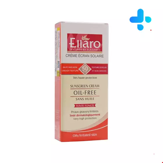 Ellaro Sunscreen Cream SPF 50+ Oil Free 40 ml