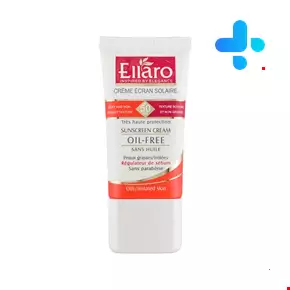 Ellaro Sunscreen Cream SPF 50+ Oil Free 40 ml