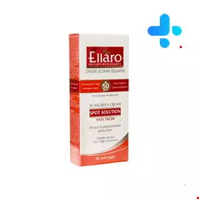 Ellaro Sunscreen Cream SPF 50⁺ Spot Solution For All Skin Types 40 ml