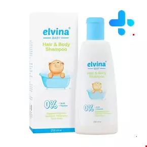 Elvina Baby Hair And Body Shampoo 250 ml