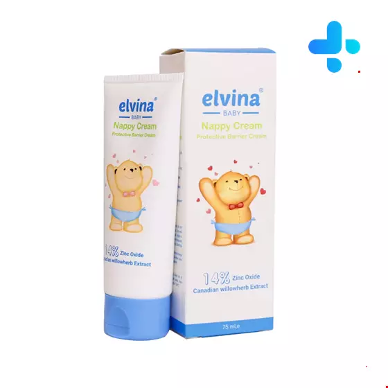  Elvina Baby Nappy Cream Protective Barrier Cream 75 ml