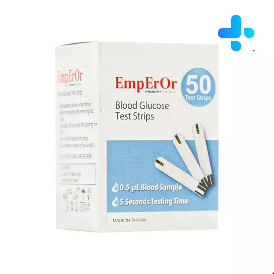 Emperor Blood Glucose  50 Test Strip