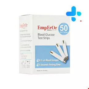 Emperor Blood Glucose  50 Test Strip