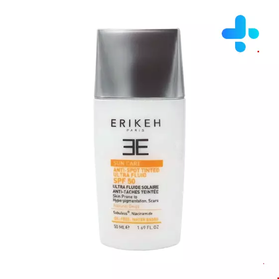 Erikeh Tinted Sunscreen Anti Spot Cream SPF50 50ml