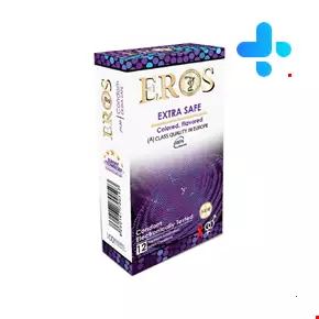 Eros Condoms Extra Safe 12 pcs