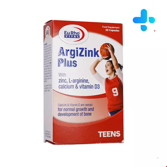 Eurho Vital Argizink Plus 30 Caps