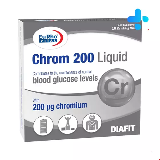 Eurho Vital Chrom 200 mcg 10 Drinking Vials