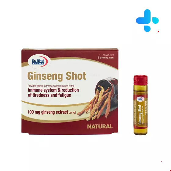 Eurho Vital Ginseng Shot 6 Drinking Vials