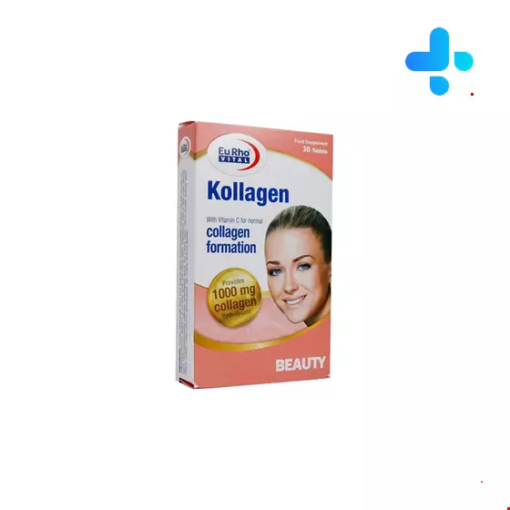 EuRho vital  Kollagen 1000 with vitamin C 30 Tabs