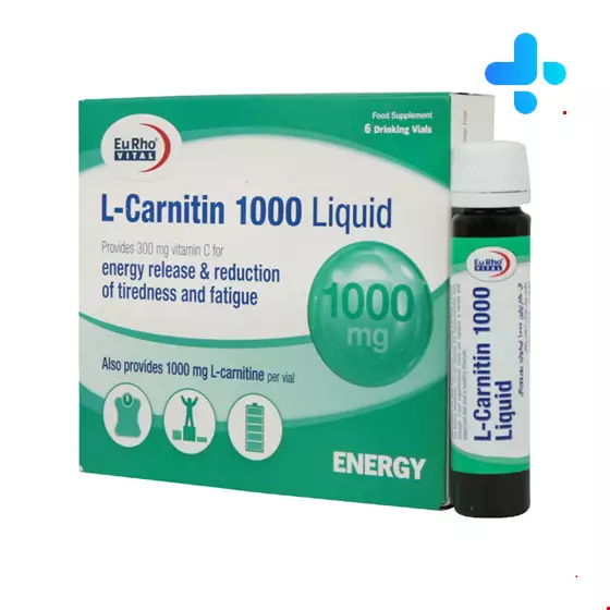 Eurho Vital L Carnitin 1000 Mg Liquid 6 Vials