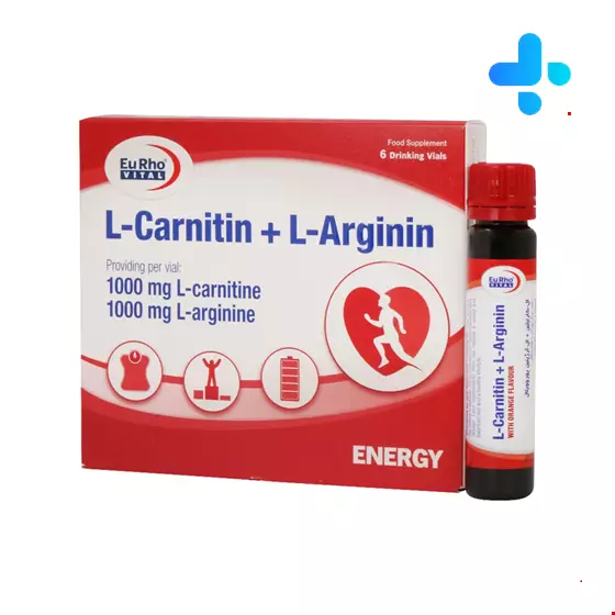 Eurho Vital L Carnitin And L Arginin 6 Drinking Vials