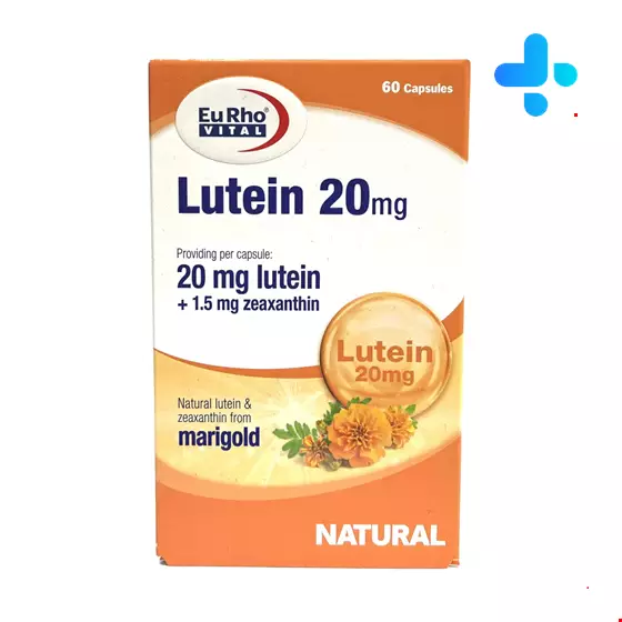 Eurho vital Lutein 20Mg  60 Capsules
