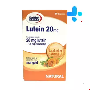 Eurho vital Lutein 20Mg  60 Capsules