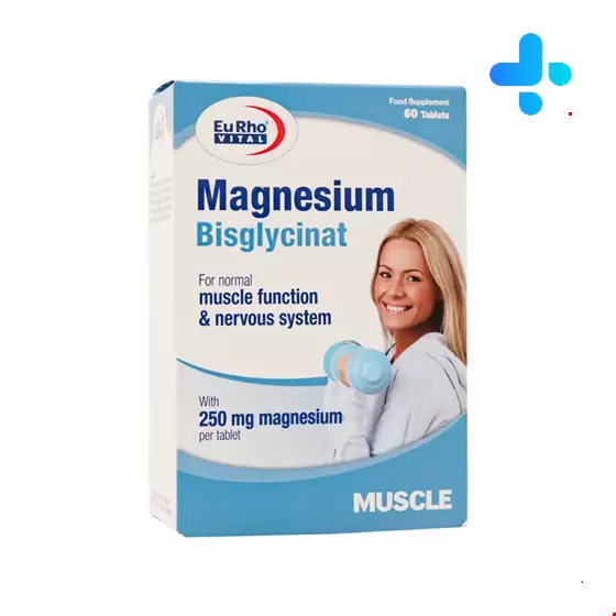 Eurho Vital Magnesium Bisglycinat 60 Tabs