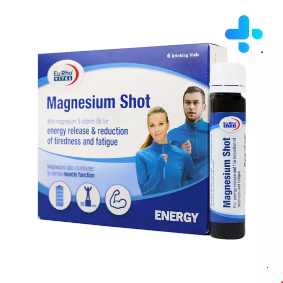 Eurho Vital Magnesium Shot 6 Dirinling Vials