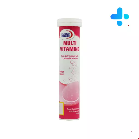 Eurho Vital Multi Vitamin 20 Effervescent Tablets