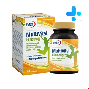 Eurho Vital Multivital Ginseng 30 Capsules
