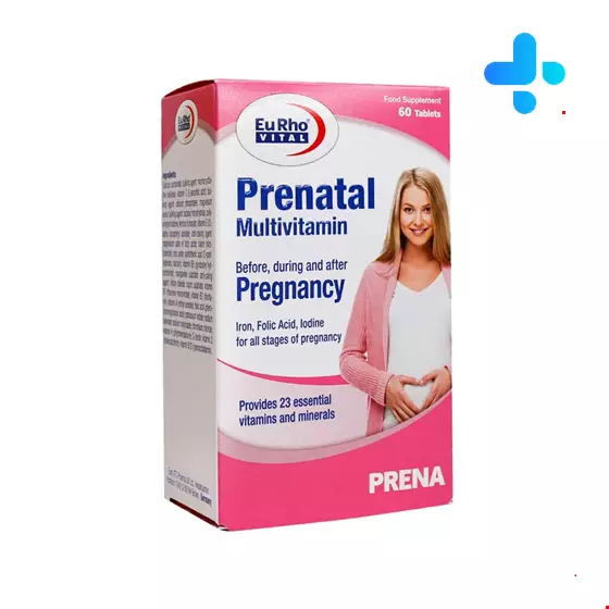 EuRho vital  Perenatal Multivitamin 60 Tabs