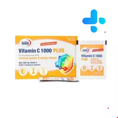 Eurho Vital Vitamin C 1000 mg Plus Sachets