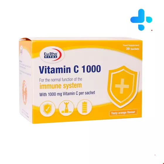 Eurho Vital Vitamin C 1000 mg Sachets