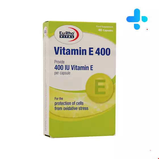 Eurho Vital Vitamin E 400 IU Capsules