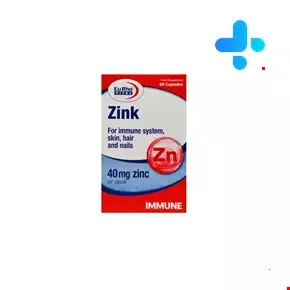 EuRho Vital Zink 40 mg 60 Capsules