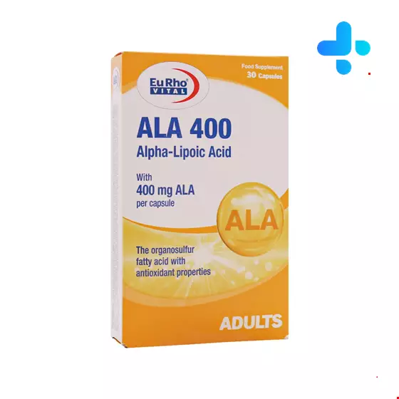 Eurhovital ALA 400 Mg 30 Capsules
