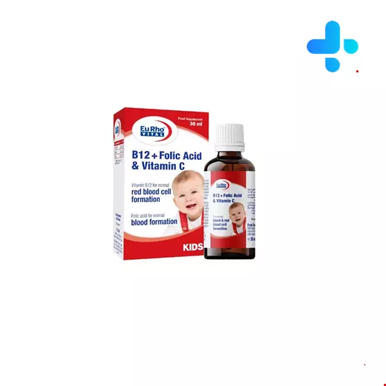 Eurhovital B12 And Folic Acid And Vitamin C  30Ml