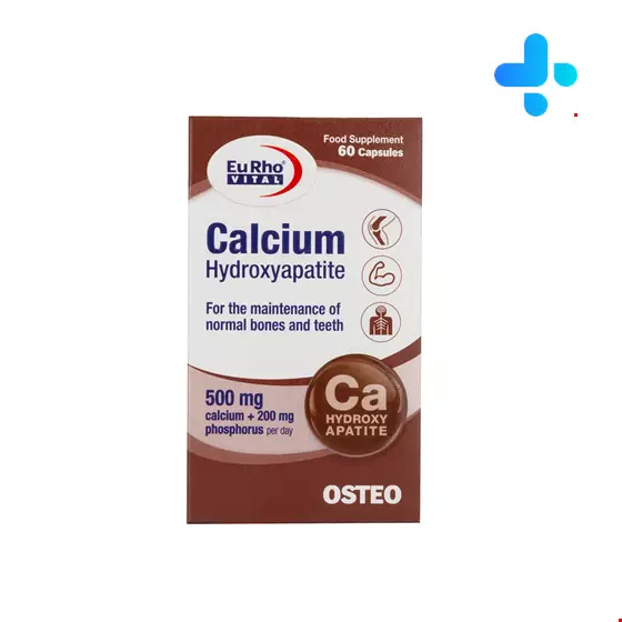 Eurhovital Calcium Hydroxyapatite Capsules  60 Pcs