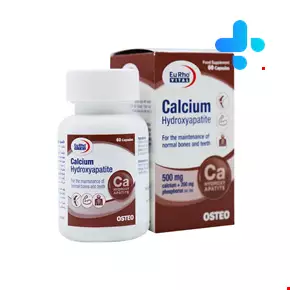 Eurhovital Calcium Hydroxyapatite Capsules  60 Pcs